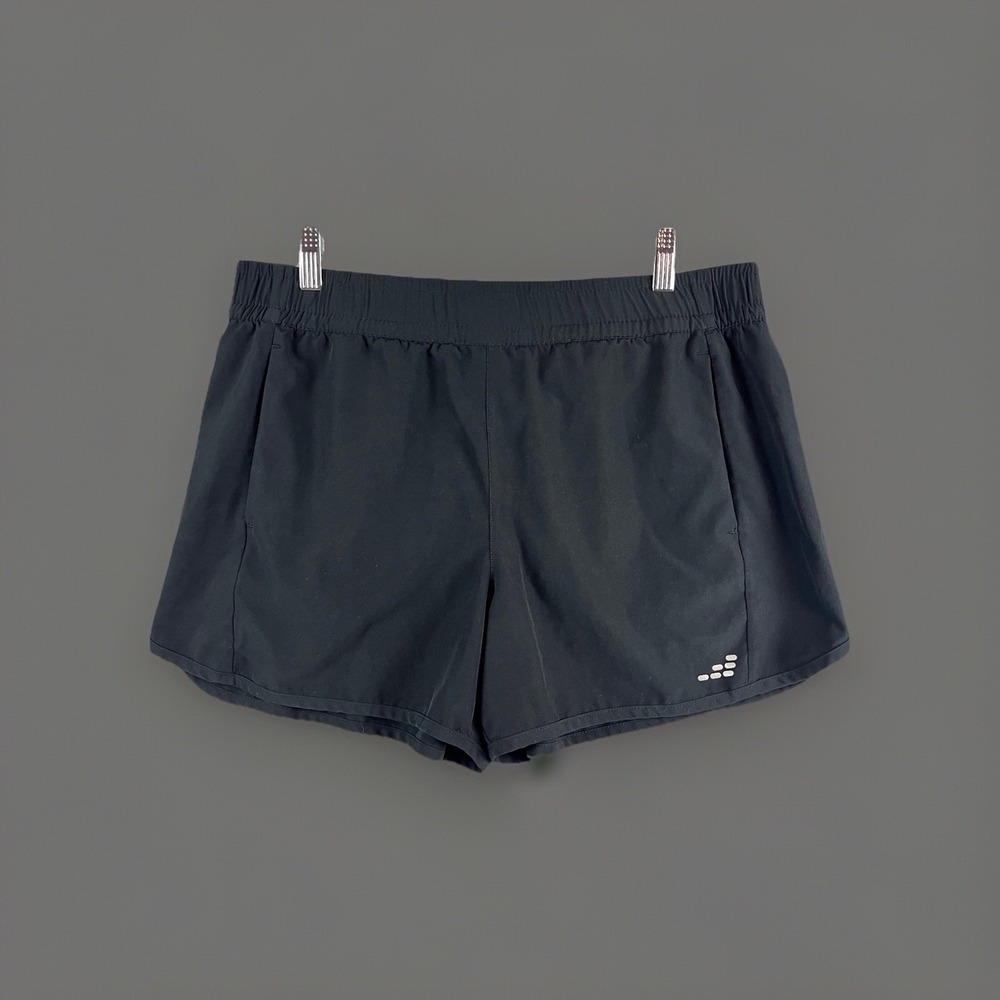 BCG Shorts Womens Size Large Black Pull On Elastic